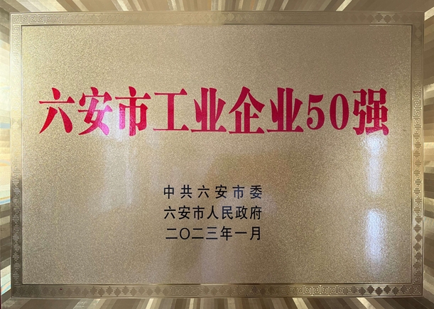 六安市50强企业